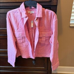 NWT Madewell Cropped Shacket